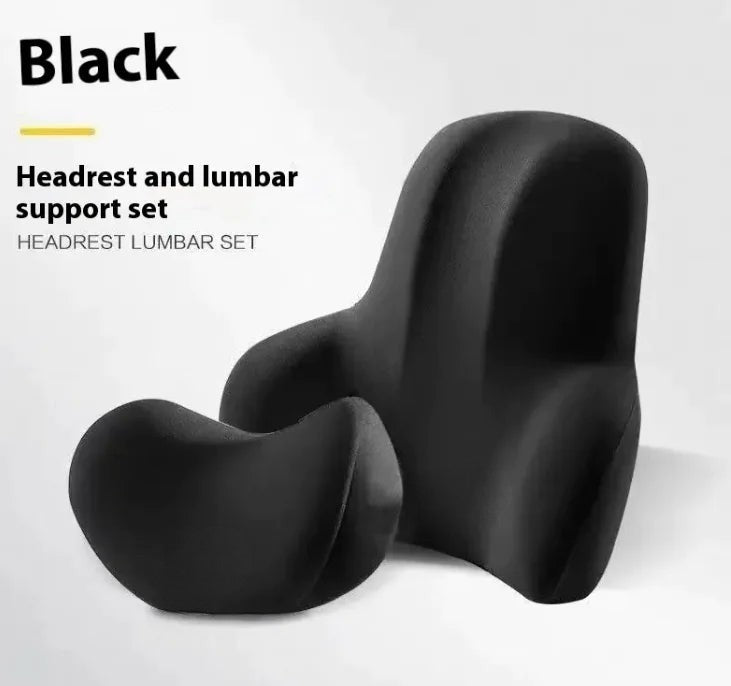 Sitara Ascent™ Memory Foam Car Seat Cushion & Headrest Set